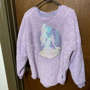 Disney The Little Mermaid Fluffy Spirit Jersey M Sequin front